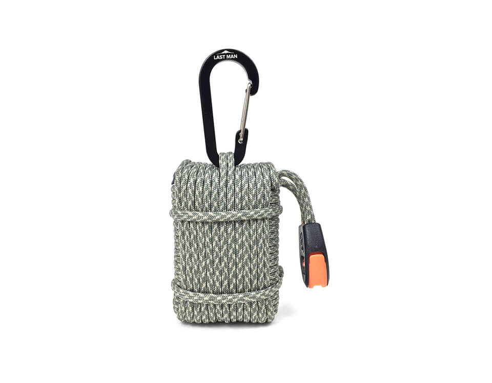 The MORTAR Paracord Survival Kit by LAST MAN Survival Gear (Digital Camo) -  Rooster Global LLC